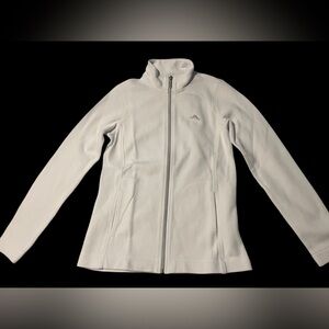 4/$25 Tommy Bahama White Zipper Sweater